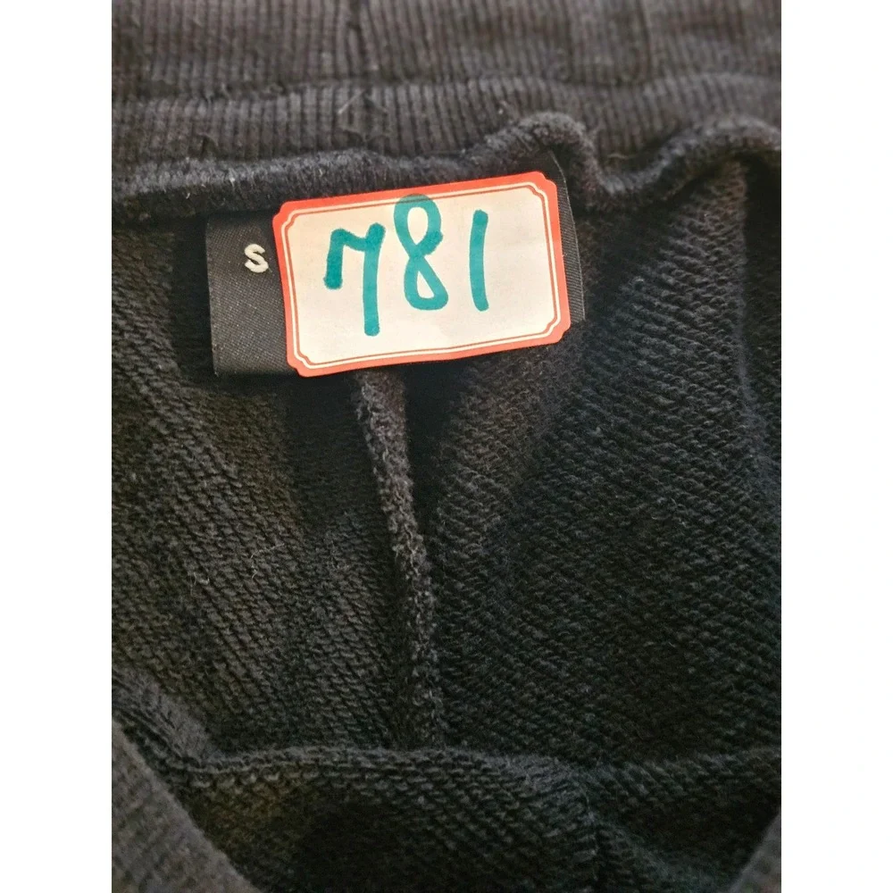 Sonneti Black Jersey Knit Brom Shorts Men M London Drawstring Casual Sporty #781